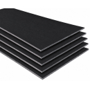 X-Trem Isolator schwarz - 200 x 100cm - 10mm - 5er Set