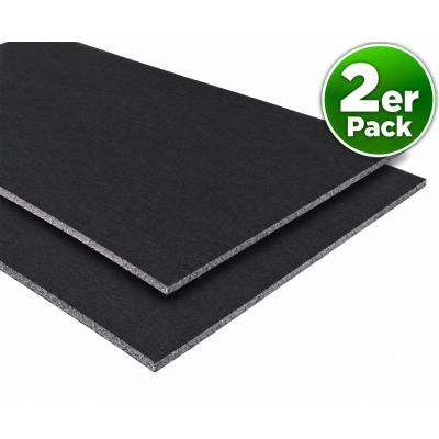 X-Trem Isolator schwarz - 200 x 100cm - 10mm - 2er Set