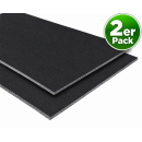 X-Trem Isolator schwarz - 200 x 100cm - 10mm - 2er Set