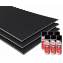 X-Trem Isolator 200 x 50cm - 20mm - 3er Set - inkl. 6x...