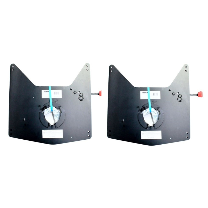 Déflecteurs D'air (pare-pluie) Pour Renault Trafic / Opel Vivaro A / Nissan Primastar (2001-2014) - Lot De 2, Type Canal