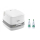 Thetford Porta Potti 345 Weiß - Toilette inkl. 2 x Thetford Aqua Kem Green 1,5 Liter  - Set