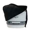 Thetford Porta Potti 335 Weiß - Toilette - inkl. Stoffhocker und 2x Thetford Aqua Kem Blue 2 Liter - Set