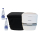 Thetford Porta Potti 165 Grau - Toilette - inkl. Stoffhocker und 2x Thetford Aqua Kem Blue 2 Liter - Set