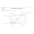 Scopema Drehkonsole Beifahrerseite für Ford TRANSIT 2000 bis 2014 - CBTO10RD2