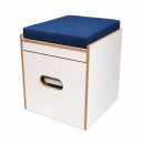 Polster blau groß - für Toiletten Hocker Porta Potti 145/345 und 165/365