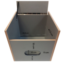 Toilettenhocker für Thetford Toilette Porta Potti 145/345 - grau