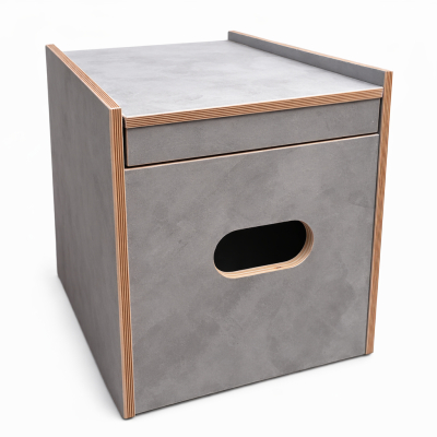 Toilettenhocker für Thetford Toilette Porta Potti 165/365 - grau