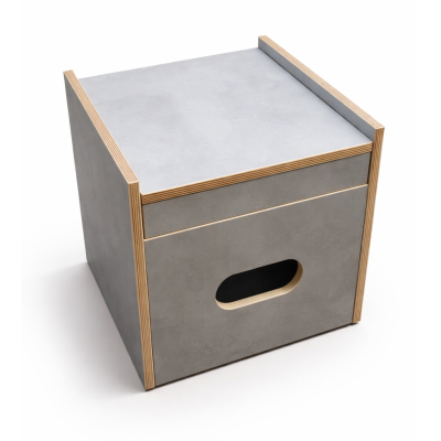 Toilettenhocker grau für Thetford Toilette Porta Potti 335