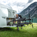 Thule Caravan Superb XT Standard - 2 Fahrrad A-Rahmen Wohnwagen Fahrradträger schwarz