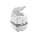 Toiletten Hocker Weiß Porta Potti 365 Polster schwarz Set mit Toilette und Zubehör