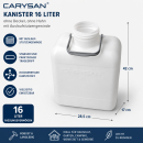 Carysan Weithals-Kanister 16 Liter mit Henkel – Trinkwasser geeignet