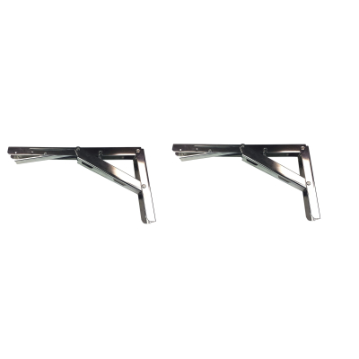 Klappkonsole Edelstahl - 30x20cm - bis 150kg - 2er Set