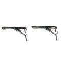 Klappkonsole Edelstahl - 30x20cm - bis 150kg - 2er Set