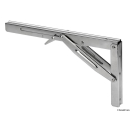 Klappkonsole Edelstahl - 30x20cm - bis 150kg - 2er Set