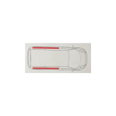 Isoflex Thermomatte Wohnraum 4-teilig VW T5/T6 ab Bj.2003 - LR mit Verkleidung