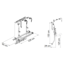 Fiamma Carry-Bike 200 DJ Ducato Fahrradträger Schwarz