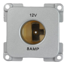 C-Line Steckdose 12V - silber (3032)