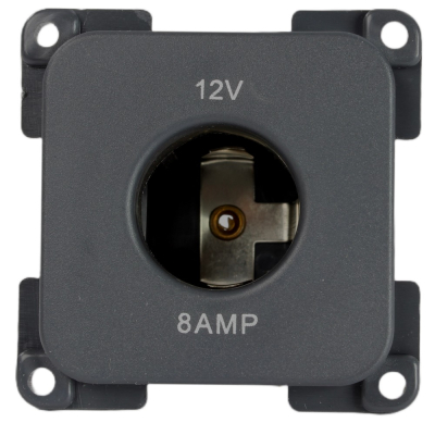 C-line Steckdose 12V - anthrazit (3033)