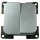 C-Line Doppelschalter 230V - silber (3042)