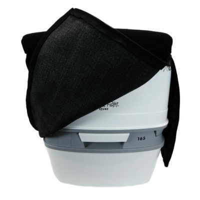 Toilettenset Thetford Porta Potti 165 mit schwarzem Stoffhocker ohne Sanit&auml;rfl&uuml;ssigkeit ohne Toilettenpapier