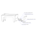 Scopema Handbremsentieferlegung ACAFMC für Drehkonsole Fahrerseite für VW Crafter ab 2017 / MAN TGE
