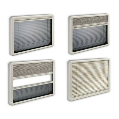 Fensterrollo CarPlissee S7P 703 x 437 mm