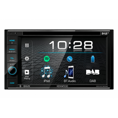 Kenwood DDX4019DAB DVD 2-DIN - Monoceiver