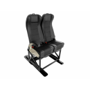 Sitzbank mit 2 komfortablen Einzelsitzen mit Armlehne für Iveco Daily inkl.Montageadapter