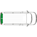 Isoflex Thermomatte Ford Transit-Hecktüren 2006-2014