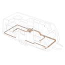 Truma Combi 6 E Gas -12V - 30 mbar Heizung und Boiler - mit Panel Truma CP Plus