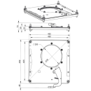 Mobiframe Drehkonsole Beifahrerseite MB Vito/Viano ab...