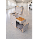 Küchenblock Easy Camper Universell für alle Campingfahrzeuge mit Wasserset