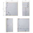 Küchenblock Easy Camper Universell für alle Campingfahrzeuge mit Wasserset