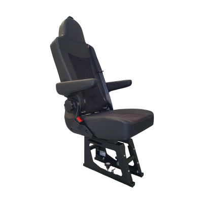 Einzelsitz Taxi universell mit Sockel 290 mm, Isofix, Armlehnen - zum nachträglichen Einbau - für viele Fahrzeugmodelle
