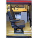 Einzelsitz Taxi universell mit Sockel 290 mm, Isofix, Armlehnen - zum nachträglichen Einbau - für viele Fahrzeugmodelle