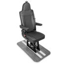 Einzelsitz Taxi universell mit Sockel 290 mm, Isofix, Armlehnen - zum nachträglichen Einbau - für viele Fahrzeugmodelle