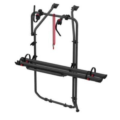 Fiamma Carry-Bike Fahrradträger - VW T5 D / T6 D / VW T5 mit doppelter Hecktür - deep black