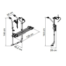 Fiamma Carry-Bike Fahrradträger - VW T5 D / T6 D /...