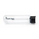 Sportflasche CLEVER VANS 650 ml schwarz, transparent