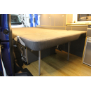 3-er SVB Schlafsitzbank EVO 3  für die VW T 5 / T 6 Fahrzeuge mit Fahrzeugboden-Anbindung (Starr- oder Klick-System) und Montageset