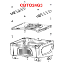 Scopema Drehkonsole Fahrerseite für Ford Transit Custom ab 2023 - CBTO24G3