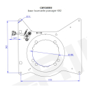 Scopema Drehkonsolen-Set Fahrer/Beifahrerseite für Renault Trafic X82 ab 2015 - CBTO20G3 / CBTO20D3