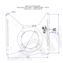 Scopema Drehkonsole Fahrerseite für Mercedes Vito / Viano W447 ab 2015 - Sprinter M907 ab 2019 - CBTO21G3