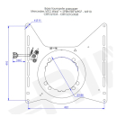 Scopema Drehkonsolen-Set Fahrer/Beifahrerseite für Mercedes Vito / Viano W447 ab 2015 - Sprinter M907 ab 2019 mit elektronischer Feststellbremse für die Fahrerseite - CBTO21G3 / CBTO21D3