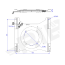 Drehkonsole Beifahrerseite für Jumper / Ducato / Boxer X250 - ab 2006 - CBTO16D3 - von Scopema