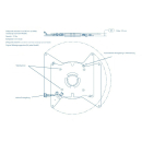 Scopema Drehkonsole Beifahrerseite für Renault Master X62, Opel Movano, Nissan NV 400 ab 2010 - CBTO18D2