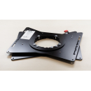 Scopema Drehkonsole Fahrerseite für Ford Transit/Tourneo/Custom V362 ab 2013/V363 ab 2014 - mit ACAFMTC Adapter für Handbremstieferlegung und AHPFTCUST Handbremsabdeckung - CBTO19G3CFM