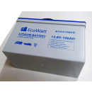 EcoWatt LiFePo4 - Batterie Lithium - 12,8V - 100Ah - mit LED-Anzeige und integriertem BMS