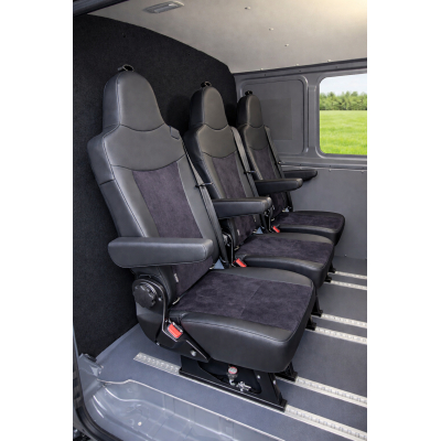 Komplettset Einrichtung für Doppelkabiner-Kastenwagen VW T6